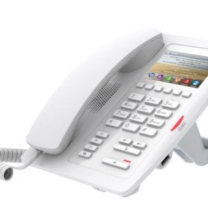 Fanvil H5 Biały Telefon VoIP HD Audio, RJ45 100Mb/s PoE, wyświetlacz LCD, desktop