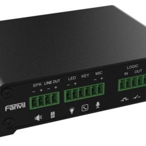 Fanvil PA2S Bramka VoIP 2x RJ45 100Mb/s PoE, wyjście i wejście audio / video