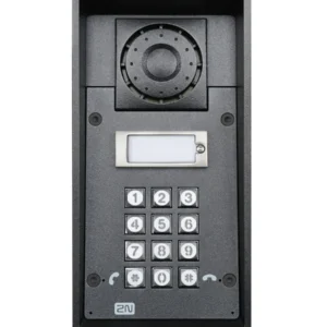 2N IP Force – 1 przycisk, klawiatura,10W głośnik (9151101KW) · widok 1