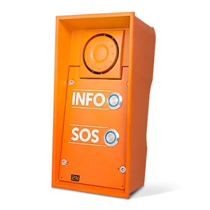 2N IP Safety – 2 przyciski (przycisk INFO, przycisk SOS), 10W głośnik (9152102W) · widok 1