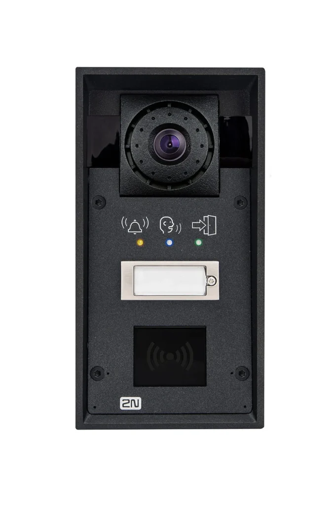 2N IP Force – 1 przycisk, kamera HD, piktogramy, 10W głośnik, możliwość RFID (9151101CHRPW)