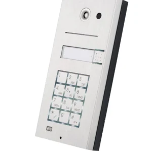 2N IP Vario – 1 przycisk, klawiatura (9137111KU) · widok 1