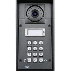 2N IP Force – 1 przycisk, klawiatura, kamera, 10W głośnik (9151101CKW) · widok 1