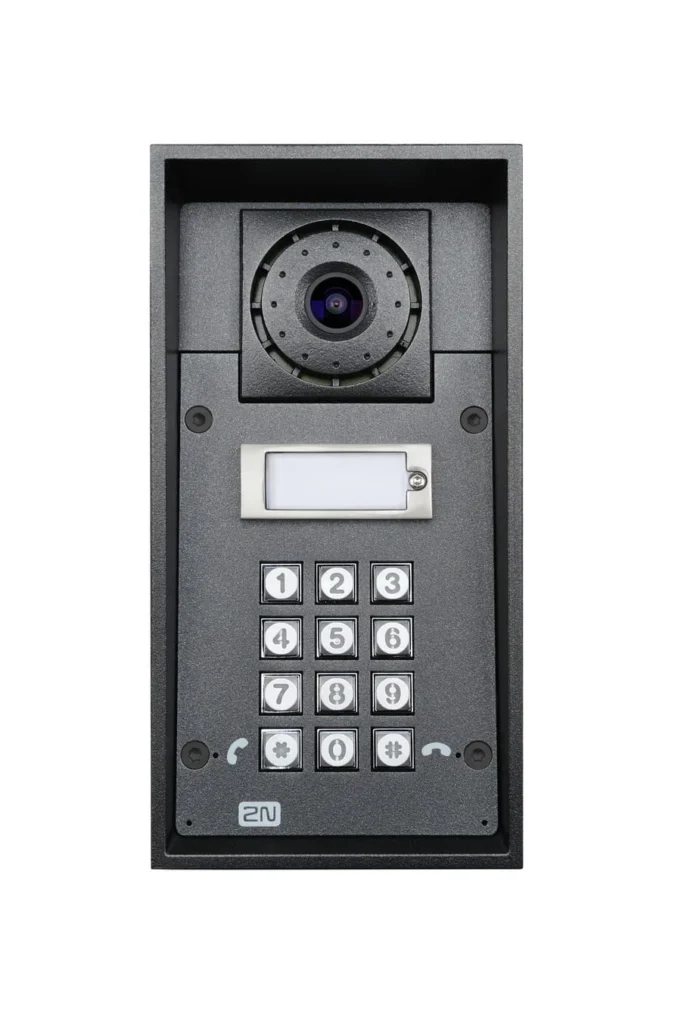 2N IP Force – 1 przycisk, klawiatura, kamera, 10W głośnik (9151101CKW)