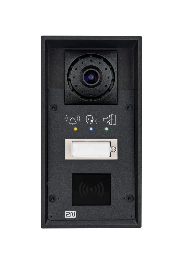 2N IP Force – 1 przycisk, kamera, piktogr., 10W głośnik, możliwość RFID (9151101CRPW)