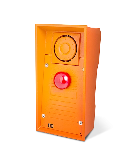 2N IP Safety – 1 przycisk (grzybkowy czerwony przycisk ratunkowy), 10W głośnik (9152101MW)