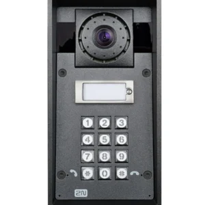 2N IP Force – 1 przycisk, klawiatura, kamera HD,10W głośnik (9151101CHKW) · widok 1