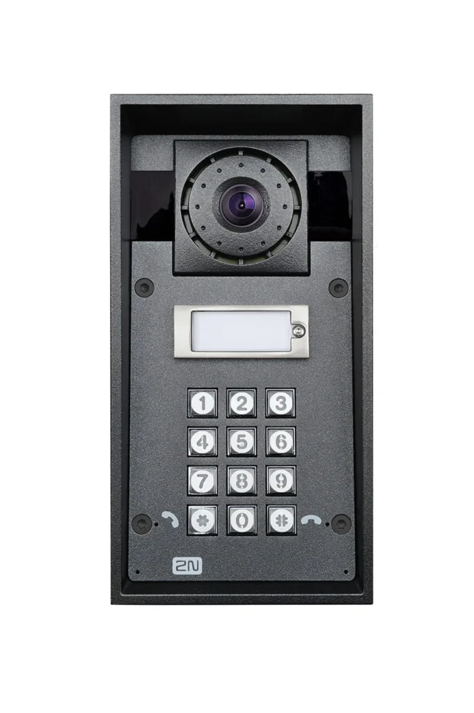 2N IP Force – 1 przycisk, klawiatura, kamera HD,10W głośnik (9151101CHKW)