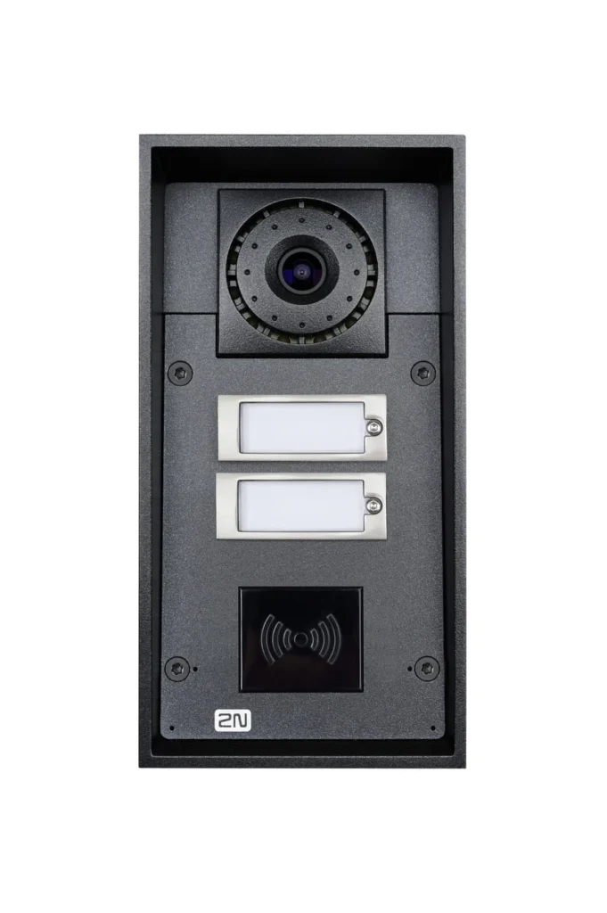 2N IP Force – 2 przyciski, kamera, 10W głośnik, możliwość RFID (9151102CRW)