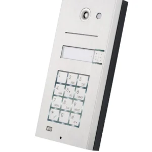 2N IP Vario – 1 przycisk, klawiatura, kamera (9137111CKU) · widok 1